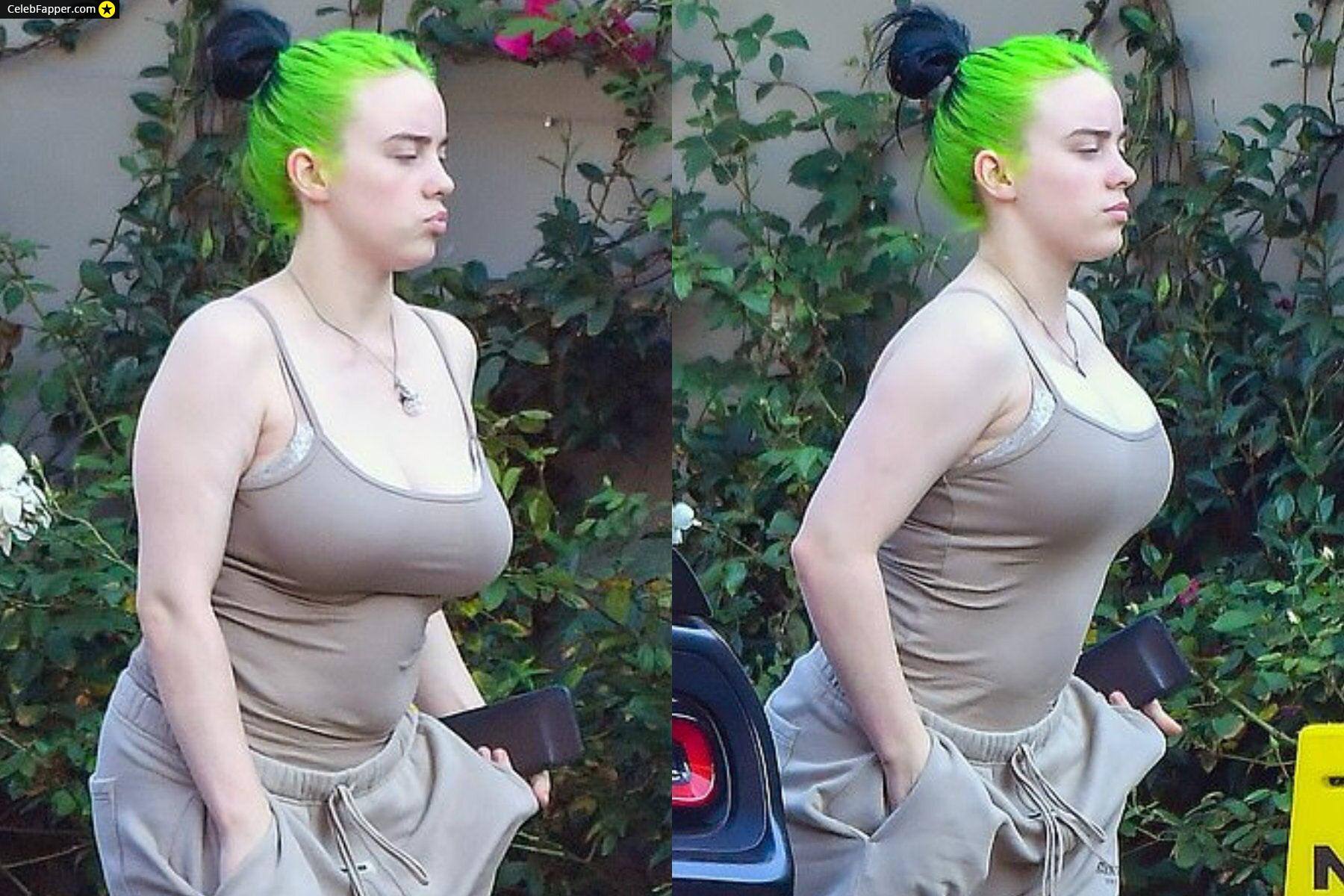 billie eilish fap tits boobs breast